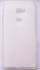 Силиконов гръб ТПУ за Huawei Mate S бял прозрачен